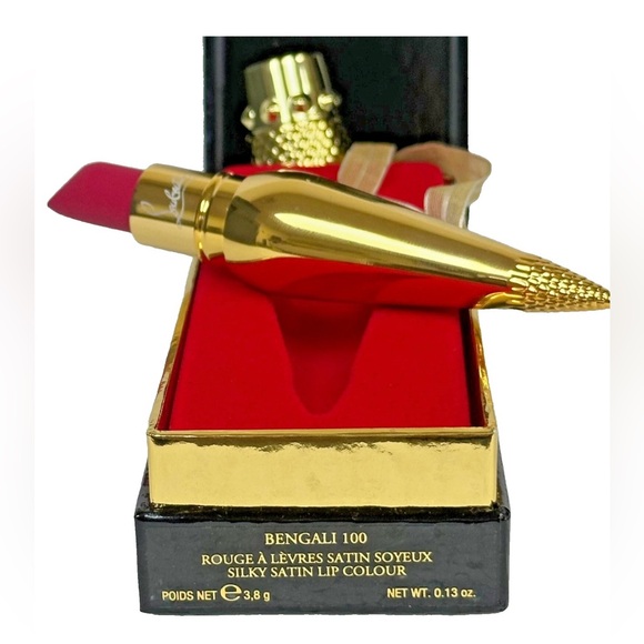 Christian Louboutin Bengal 100 Red and Gold Lipstick - Picture 1 of 5